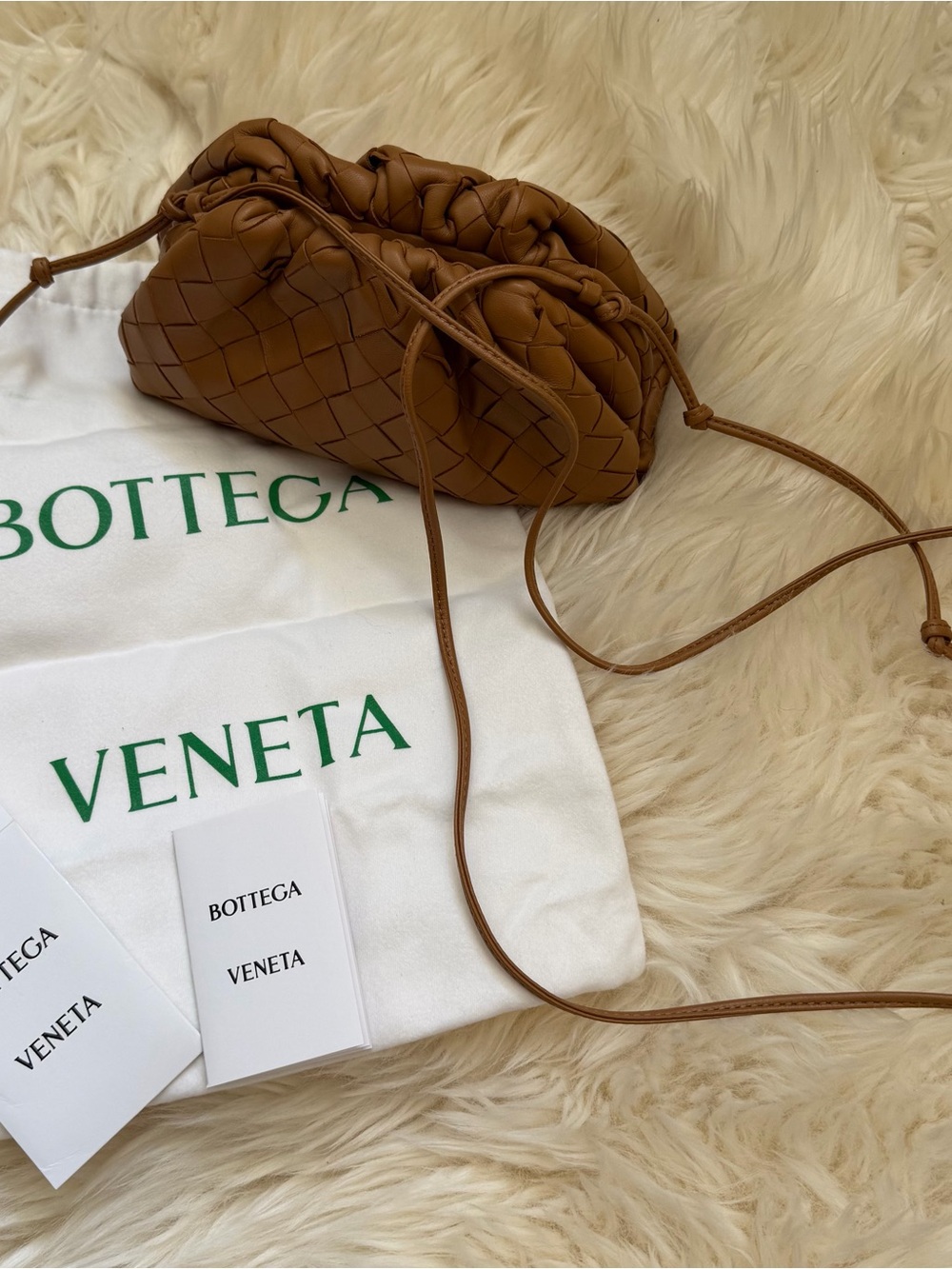 Bottega Veneta Nappa Intrecciato Crossbody Shoulder Bag